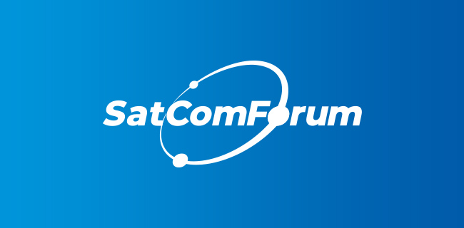 SatComForum 로고 컬러